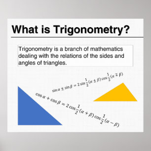 Was ist Trigonometrie? Poster
