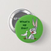 WAS IST UP DOC?™ BUGS BUNNY™ Rabbit Hole Button (Vorne & Hinten)