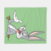 WAS IST UP DOC?™ BUGS BUNNY™ Rabbit Hole Fleecedecke (Vorderseite (Horizontal))