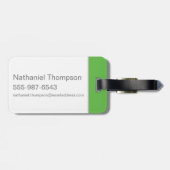 WAS IST UP DOC?™ BUGS BUNNY™ Rabbit Hole Gepäckanhänger (Rückseite horizontal)