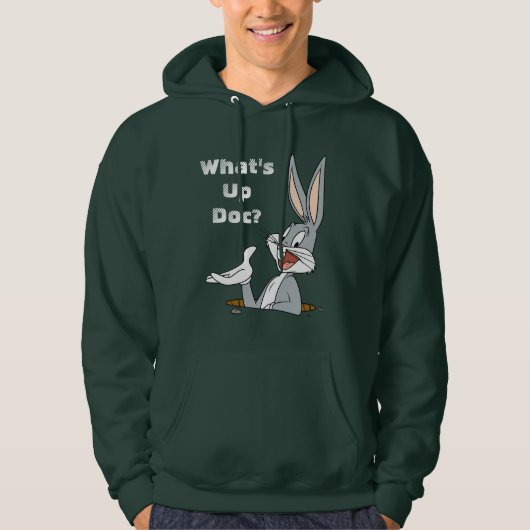 WAS IST UP DOC?™ BUGS BUNNY™ Rabbit Hole Hoodie (Vorderseite)
