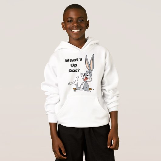 WAS IST UP DOC?™ BUGS BUNNY™ Rabbit Hole Hoodie (Vorne ganz)