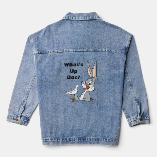 WAS IST UP DOC?™ BUGS BUNNY™ Rabbit Hole Jeansjacke (Rückseite)