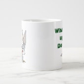WAS IST UP DOC?™ BUGS BUNNY™ Rabbit Hole Jumbo-Tasse (Vorderseite)