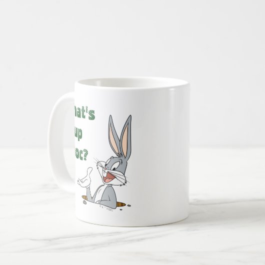 WAS IST UP DOC?™ BUGS BUNNY™ Rabbit Hole Kaffeetasse (Vorderseite Links)