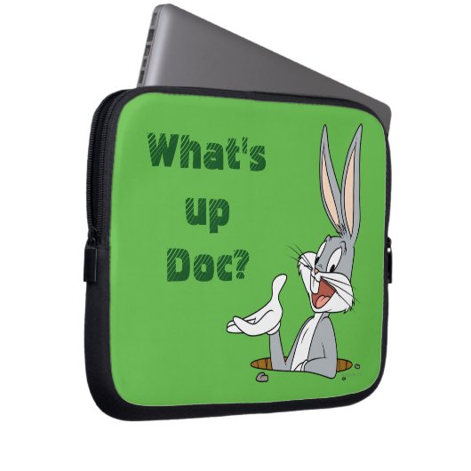 WAS IST UP DOC?™ BUGS BUNNY™ Rabbit Hole Laptopschutzhülle (Vorne Rechts)
