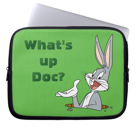 WAS IST UP DOC?™ BUGS BUNNY™ Rabbit Hole Laptopschutzhülle (Vorderseite)