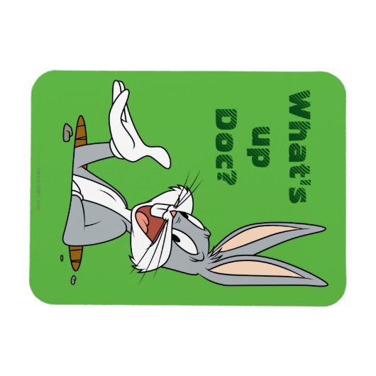 WAS IST UP DOC?™ BUGS BUNNY™ Rabbit Hole Magnet (Horizontal)