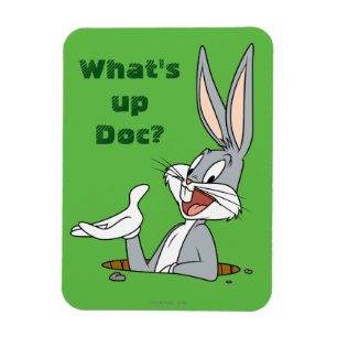 WAS IST UP DOC?™ BUGS BUNNY™ Rabbit Hole Magnet