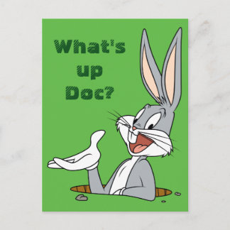 WAS IST UP DOC?™ BUGS BUNNY™ Rabbit Hole Postkarte