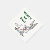 WAS IST UP DOC?™ BUGS BUNNY™ Rabbit Hole Serviette (Ecke)