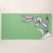 WAS IST UP DOC?™ BUGS BUNNY™ Rabbit Hole Strandtuch (Vorderseite)