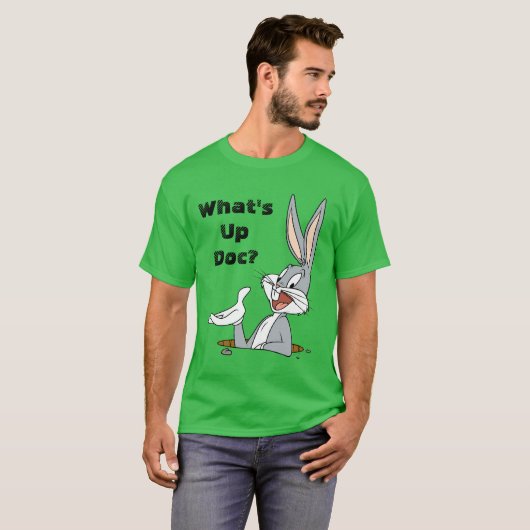 WAS IST UP DOC?™ BUGS BUNNY™ Rabbit Hole T-Shirt (Vorne ganz)