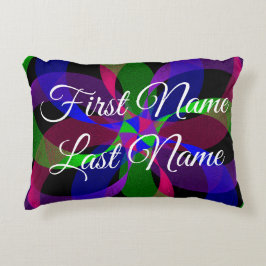 Was ist, wenn 3D 2D geometrischer Hybrid-Akzent-Pi Dekokissen