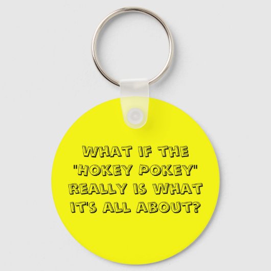 Was ist, wenn der "Schlüssel der Schlüssel" ist, w Schlüsselanhänger (Vorderseite)