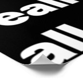 Was ist, wenn der Schlüssel wirklich das ist, was  Poster (Ecke)