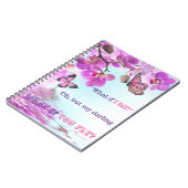 Was ist, wenn ein Notebook extravagant fällt? Notizblock (Linke Seite)