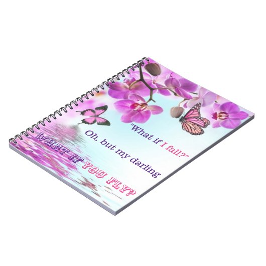 Was ist, wenn ein Notebook extravagant fällt? Notizblock (Linke Seite)