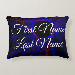 Was ist, wenn ein spitzes geometrisches Sitzkissen Dekokissen