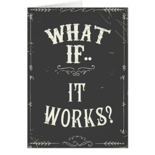 Was ist, wenn es funktioniert?