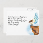 Was ist, wenn ich falle? Postkarte (Vorne/Hinten)