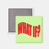Was ist wenn? magnet (Vorderseite/Rückseite)