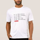 Was ist, wenn... T-Shirt (Vorderseite)