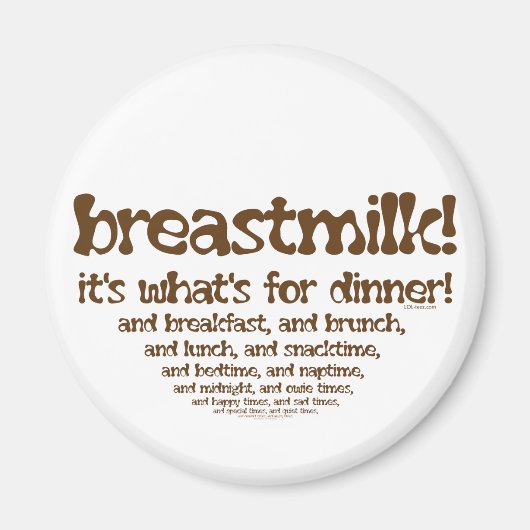 Was ist zum Abendessen? Magnet (Vorne)