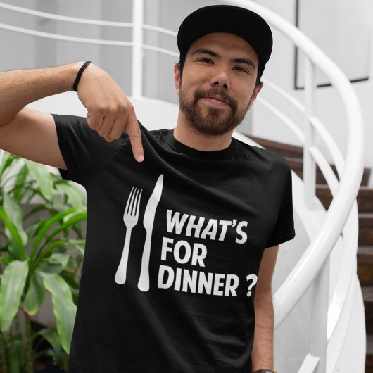 Was ist zum Abendessen? T-Shirt
