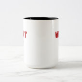 Was ist? zweifarbige tasse (Mittel)