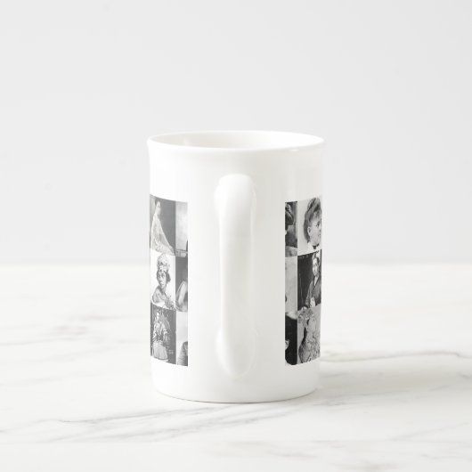 Was istIhr Name Podcast Knochen China Tasse (Rückseite)