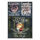 Was je mit Mels Baby Dawson City Yukon passiert is Fotodruck (Vorne)