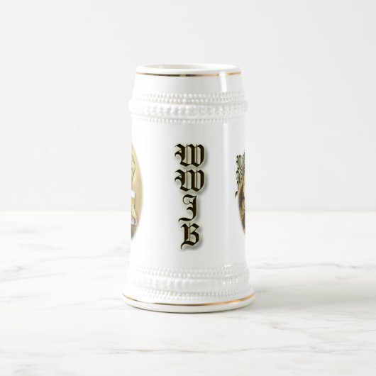 Was Jesus-Gebräu-Bier Stein wurde Bierglas (Mittel)