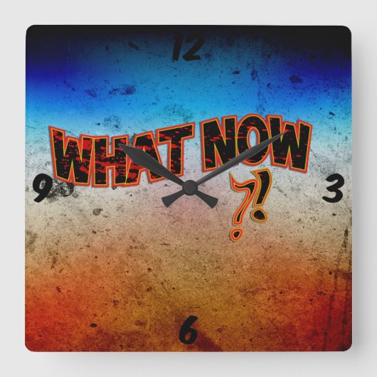 Was jetzt ? Uhr (Vorderseite)