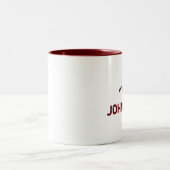Was, John Kane! Zweifarbige Tasse (Mittel)
