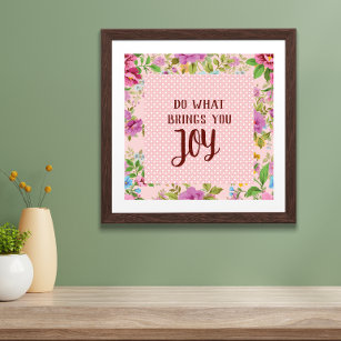 Was Joy Floral bringt Poster