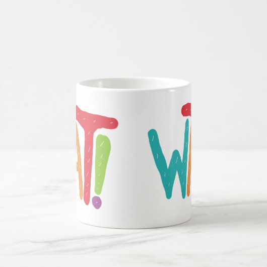 Was! Kaffeetasse (Mittel)