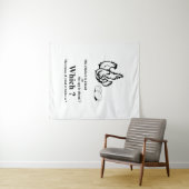 Was kam zuerst? wandteppich (Beispiel (Horizontal))