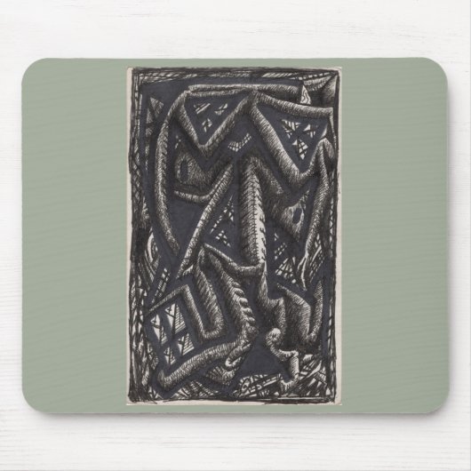 Was kann er vom Herzen wissen? Mousepad (Vorne)