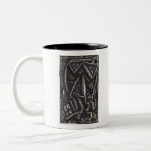Was kann er wissen... vom Herzen? Zweifarbige Tasse