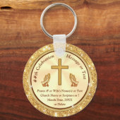 Was kann ich für eine Kirche als Geschenk kaufen? Schlüsselanhänger (Vorderseite)