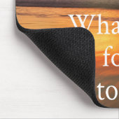 Was kann ich für Gott tun? Mousepad (Ecke)