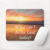 Was kann ich für Gott tun? Mousepad (Mit Mouse)
