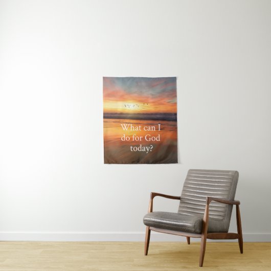 Was kann ich für Gott tun? Wandteppich (Beispiel)