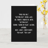 WAS KANN ICH NOCH SAGEN? BEREIT ZUM PARTY? KARTE (Gelbe Blume)