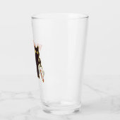 Was - Katze Besitzer Glas (Links)