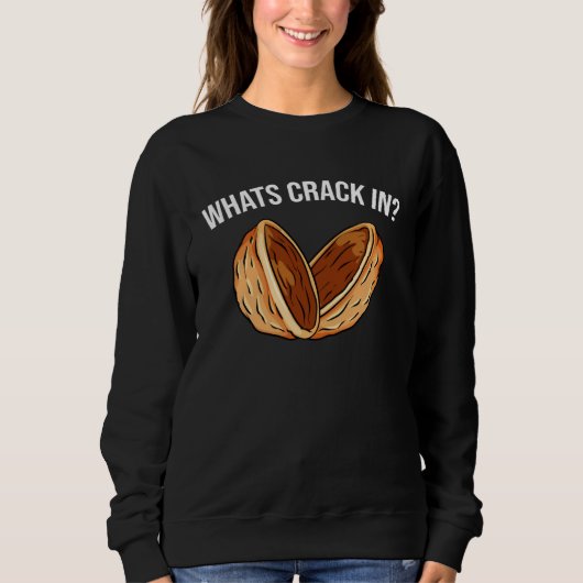 Was knackt Nussknacker Weihnachten Sweatshirt (Vorderseite)