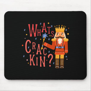 Was knallt Spaß Weihnachten Nussknacker Xmas Männe Mousepad