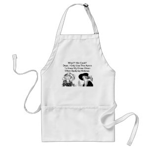 WAS KOCHE ICH? Lustige Diva Damen Chef Vintage Schürze