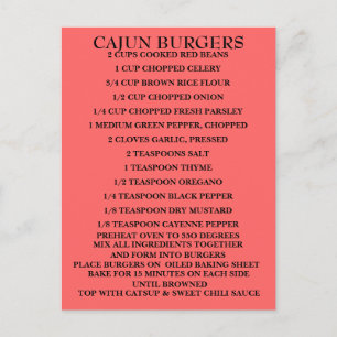 Was kocht? Rezept - Postkarte